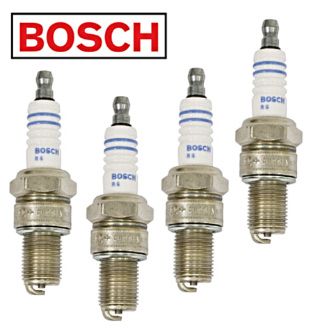 Classic VW Bosch WR8AC Super Plus Spark Plugs Empi 98-9932-B - dubparts.com