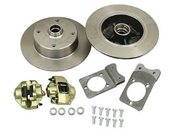 Classic VW Ball Joint Bolt-On Disc Brake Kit, 4x130 with 14x1.5mm threads EMPI 22-2983