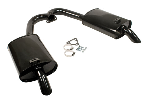 VW Replacement Dual Quiet Mufflers Empi 3478 - dubparts.com
