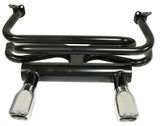 VW Twin Square Tip GT Exhaust Empi 3675 - dubparts.com