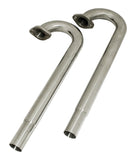 Classic VW Stainless Steel J Tubes Empi 3768 - dubparts.com
