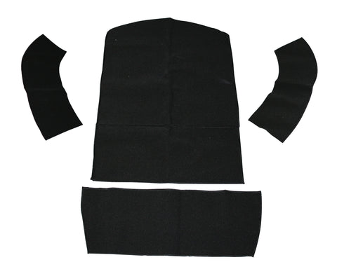 Classic VW Super Beetle Convertible Rear Carpet Kit 73-79 Empi 3998 - dubparts.com