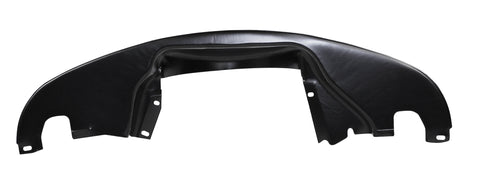 Classic VW Rear Tin Black with Preheat cut outs for Carb Empi 8937 - dubparts.com