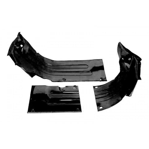 Heater Channel Tin for air cooled upright VW Engines (Black) Empi 8948 - dubparts.com