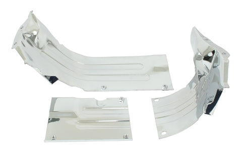 Classic VW Chrome Heater Channel Tin EMPI 8949