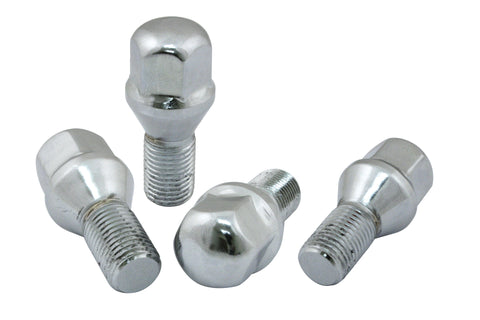 Classic VW Ball Seat Chrome Lug Bolts Empi 9712 - dubparts.com