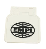 Classic VW Mud Flaps with Empi Logo for Type 1 Beetle Thru 67 Empi 15-1090 - dubparts.com