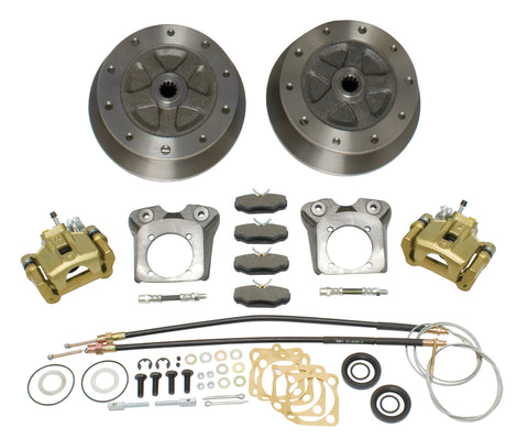 Classic VW Wide Track Rear Disc Brake Kit for Swing Axle Empi 22-2928 - dubparts.com