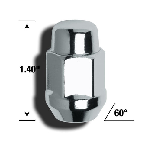 Classic VW 12 x 1.5MM lug nuts with 60 degree ball seat Gorilla Brand - dubparts.com