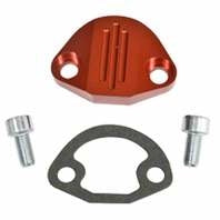 Classic VW Fuel Pump Block Off Red Empi 18-1093 - dubparts.com