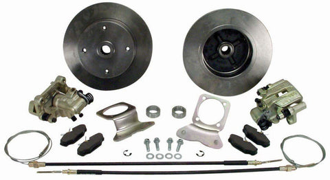 VW IRS 4 Lug Disc Brake Kit with E Brake Empi 22-2870-0 - dubparts.com