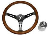 Classic Wood Steering Wheel Kit Empi 79-4026 - dubparts.com