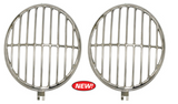 Classic VW & Porsche 356 Headlight Covers Polished - dubparts.com