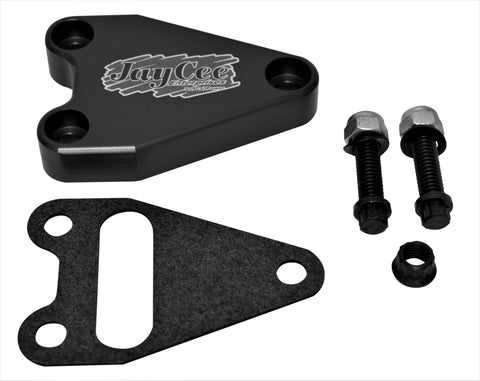 Classic VW Billet Oil Cooler Block Off Black JayCee JC-2305