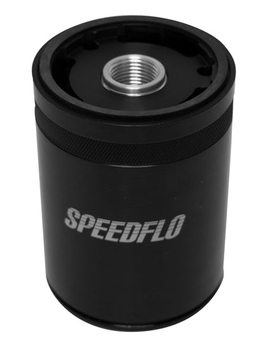 Classic VW SpeedFlo Billet Oil Filter Black JayCee JC-2306