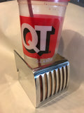 Classic VW Polished Aluminum Cup Holder 67 & Earlier Bus - dubparts.com