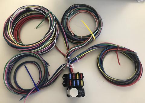 Classic VW Beetle Wire Harness Deluxe Kit, Type 1, Type 3 & Type 181 - dubparts.com